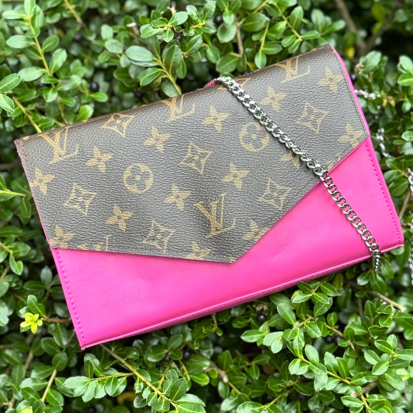 Bright Pink Lulu Envelope Flap Bag