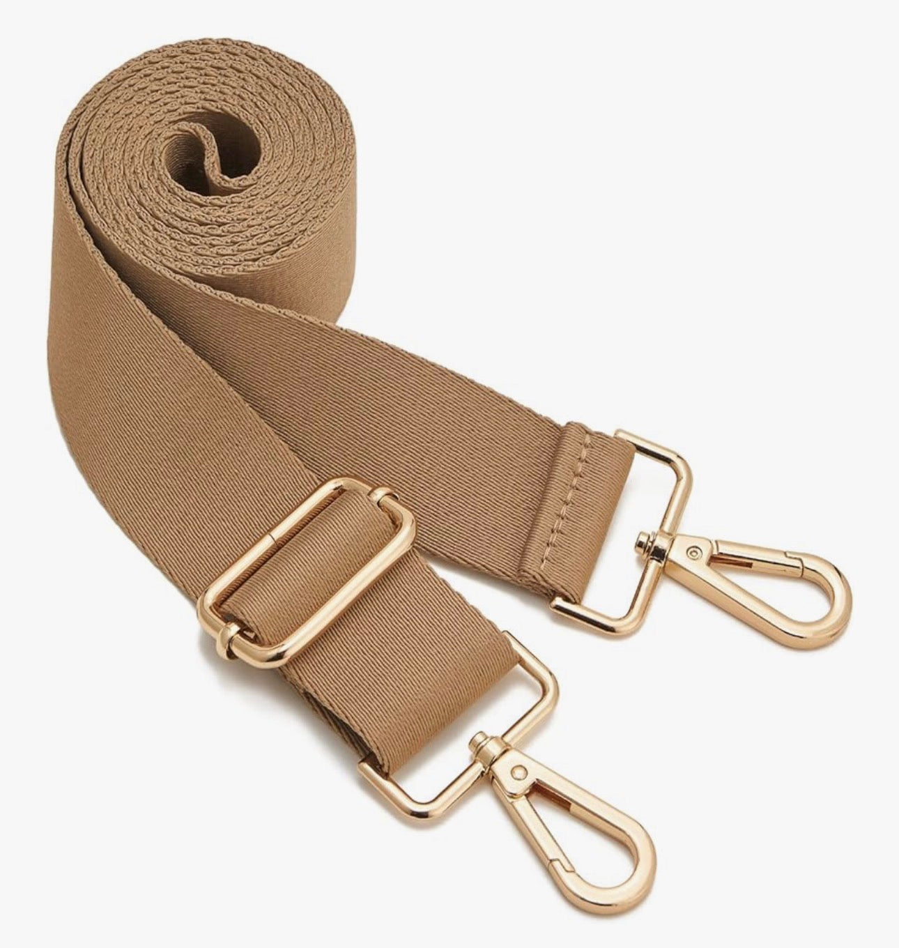Crossbody Strap With Gold Hardware