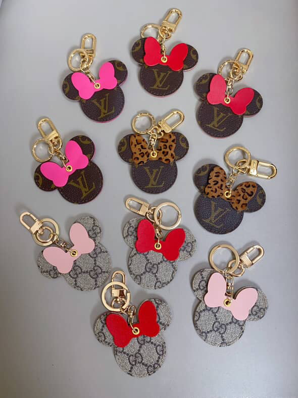 Minnie Bag Charm Keychains