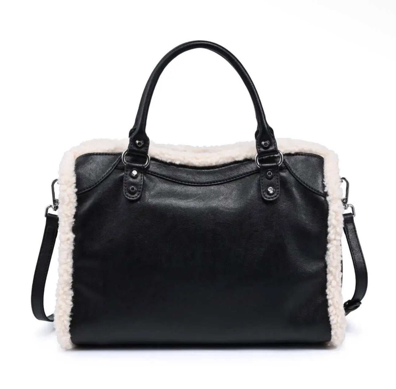 Miss Aspen Black Satchel