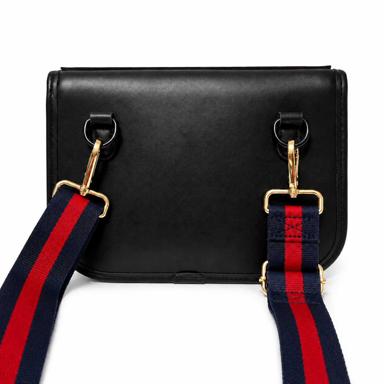 Miss Everyday Navy Gigi On Black Crossbody Bag