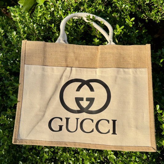 Gigi Large Jute Tote Bag
