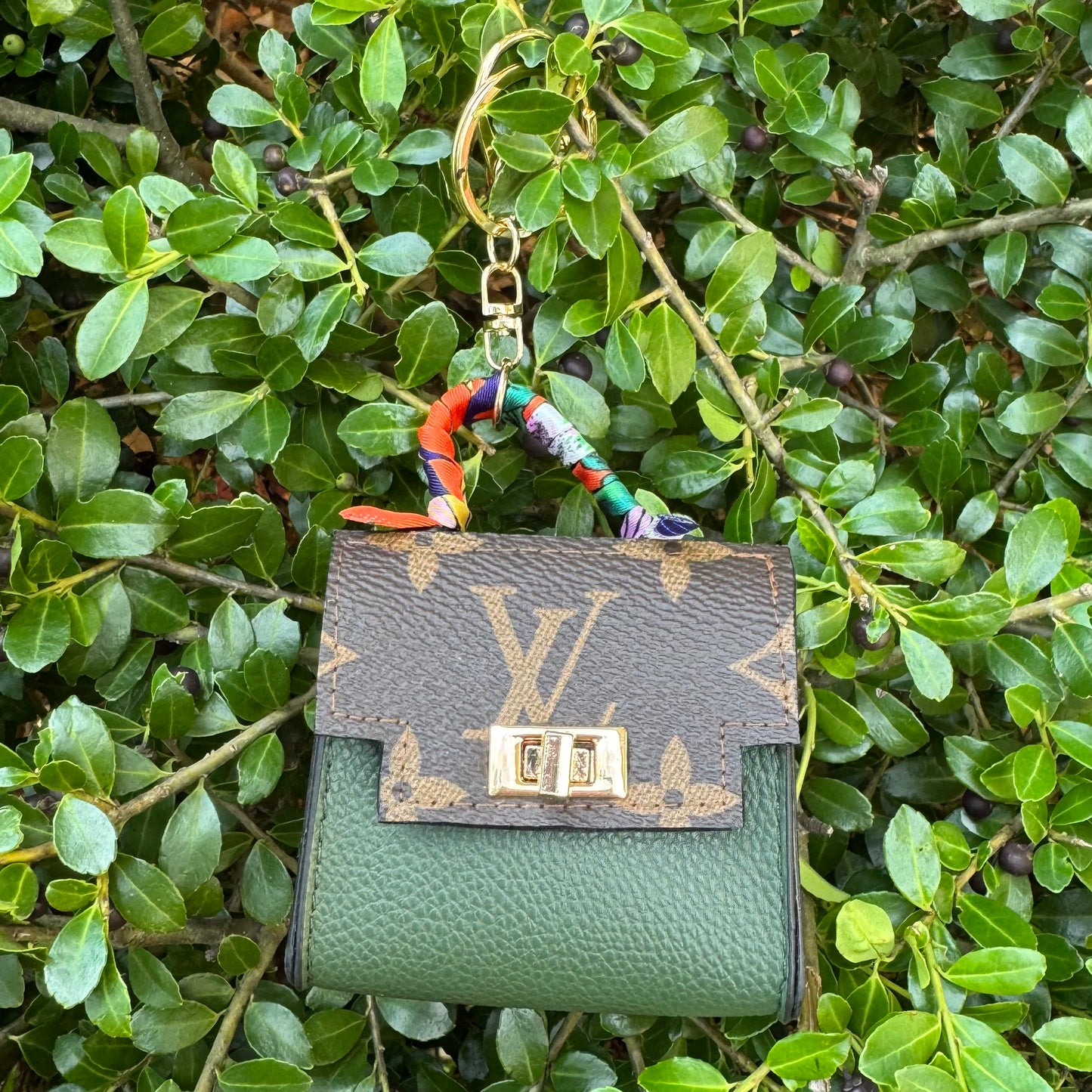 Green Classic Lulu Bag Charm