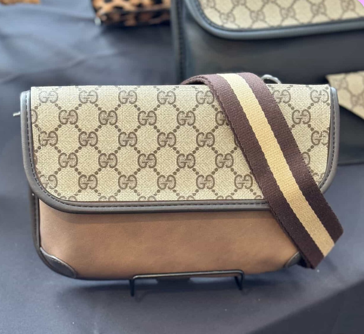 Preorder Miss Everyday Crossbody Bag on Gigi With Chocolate Trim